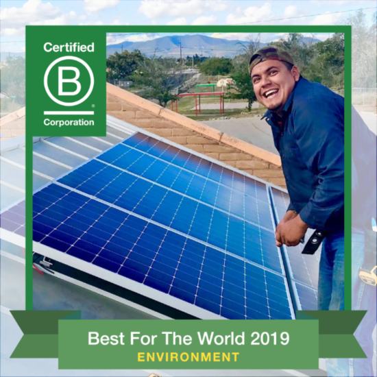 Best For The World 2019 B Corp