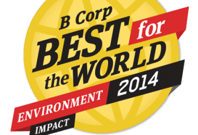 B Corp Best For The World Environment Impact 2014