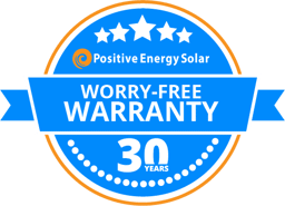 Positive Energy Solar 30-year standard solar warranty
