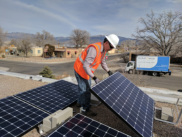 New Mexico Solar Panel Installation
