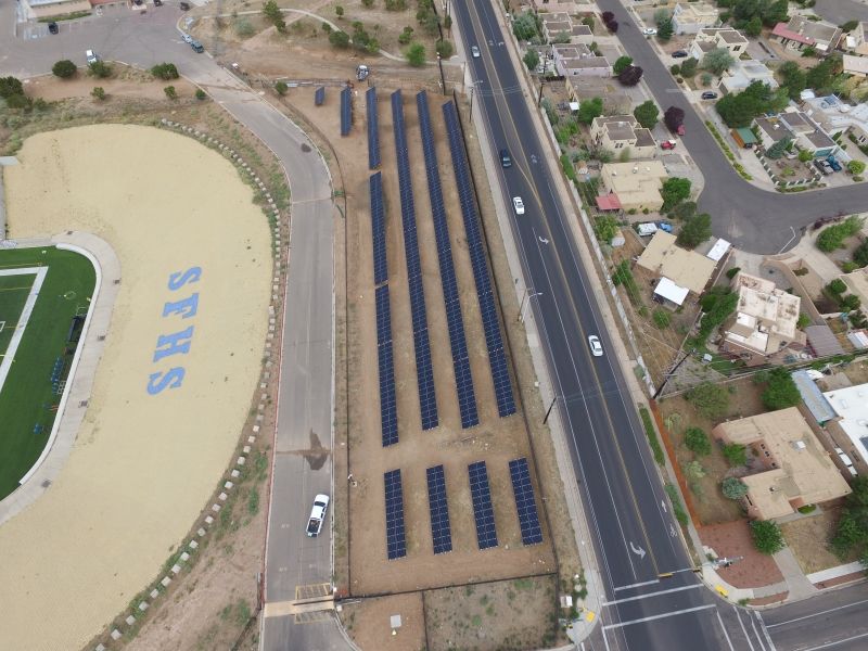 Santa Fe High School - Solar Array