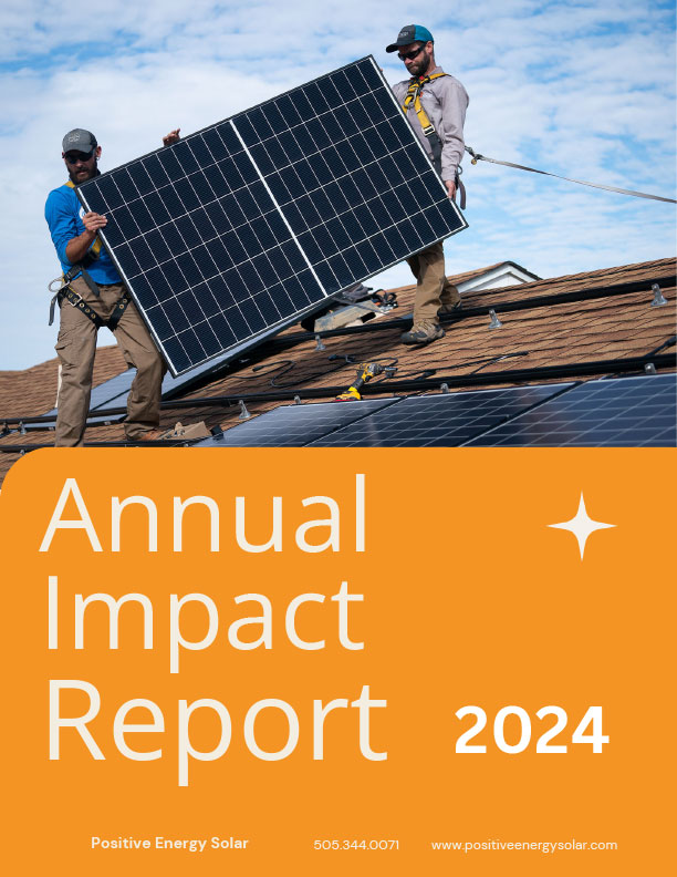Positive Energy Solar - Annual Impact Report - 2024