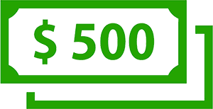 $500 Off
